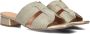 AYANA Slippers Dames 0325-8 Maat: 38 Materiaal: Raffia Kleur: Goud - Thumbnail 1
