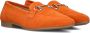 AYANA Loafers Dames 4788 Maat: 39 Materiaal: Leer Kleur: Oranje - Thumbnail 1