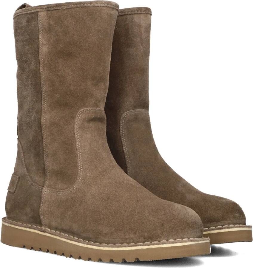 AYANA Enkelboots Dames 2444 Maat: 44 Materiaal: Suède Kleur: Taupe