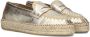 AYANA Espadrilles Dames Omo25yu819 Maat: 36 Materiaal: Leer Kleur: Goudkleurig - Thumbnail 1