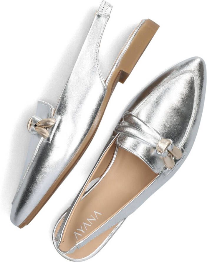 AYANA Slingbacks Dames 4919 Maat: 37 5 Materiaal: Leer Kleur: Zilver - Foto 2