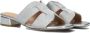 AYANA Slippers Dames 0325-8 Maat: 38 Materiaal: Textiel Kleur: Zilver - Thumbnail 1