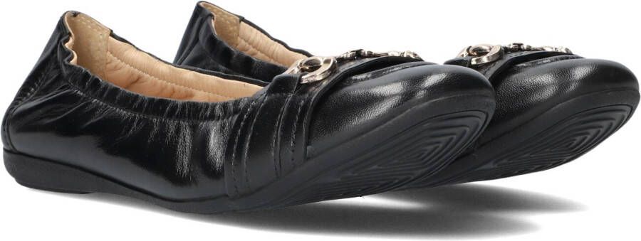 AYANA Ballerina Dames 4936 Maat: 36 Materiaal: Leer Kleur: Zwart