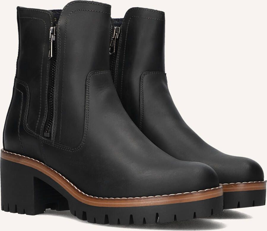 AYANA Enkellaarsjes Dames 854 Maat: 38 Materiaal: Leer Kleur: Zwart