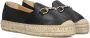 AYANA Espadrilles Dames Omo25yu812 Maat: 36 Materiaal: Leer Kleur: Zwart - Thumbnail 1