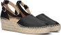 AYANA Espadrilles Dames Yu689 Maat: 39 Materiaal: Leer Kleur: Zwart - Thumbnail 1