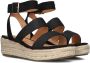 AYANA 0047-17k Sandalen Dames Zwart - Thumbnail 1