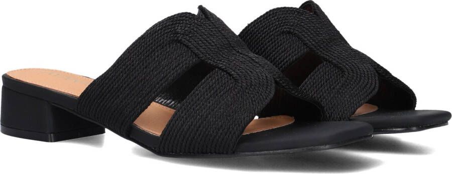 AYANA Slippers Dames 0325-8 Maat: 37 Materiaal: Raffia Kleur: Zwart