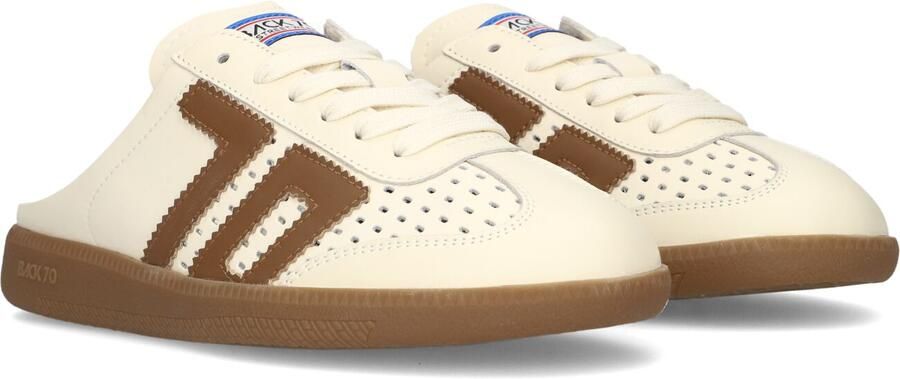 BACK70 Lage Sneakers Dames Easter Leatherlook Beige
