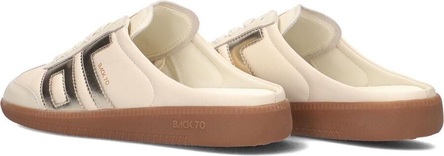BACK70 Lage Sneakers Dames Easter Leer Beige - Foto 2