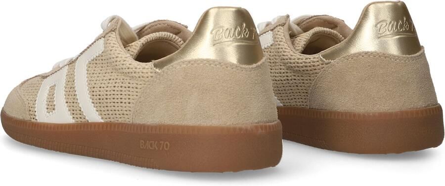 BACK70 Lage Sneakers Dames Ghost Textiel Beige - Foto 2