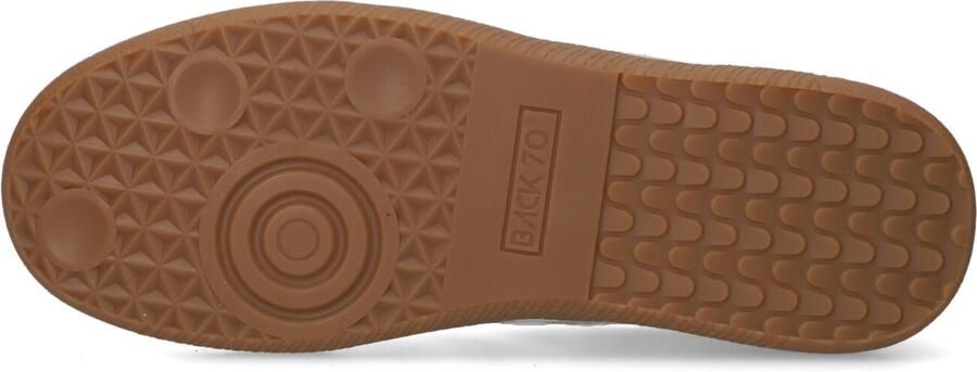BACK70 Lage Sneakers Dames Ghost Textiel Beige - Foto 4