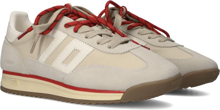 BACK70 Lage Sneakers Dames Jogger Textiel Beige - Foto 2