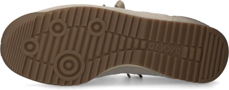 BACK70 Lage Sneakers Dames Jogger Textiel Beige - Foto 5