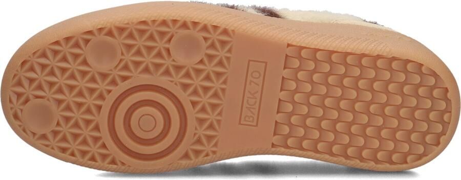 BACK70 Lage Sneakers Dames Xxl Ponyhair Beige - Foto 5