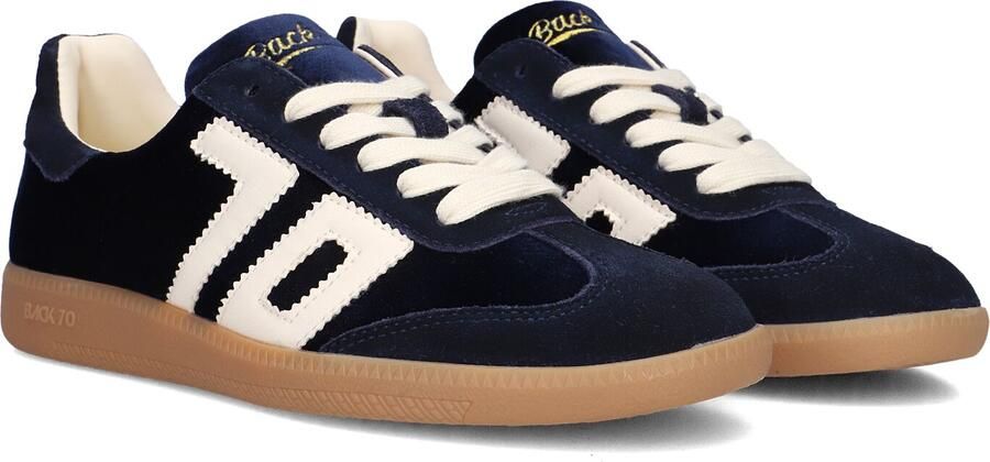 BACK70 Lage Sneakers Dames Cloud Suède Blauw