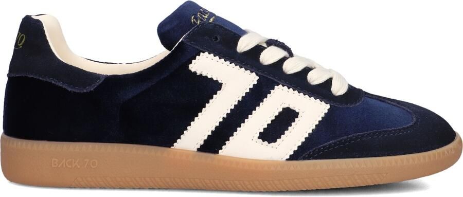 BACK70 Lage Sneakers Dames Cloud Suède Blauw