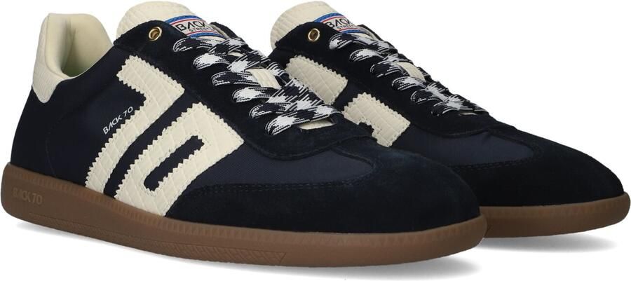 BACK70 Lage Sneakers Heren Ghost Textiel Blauw