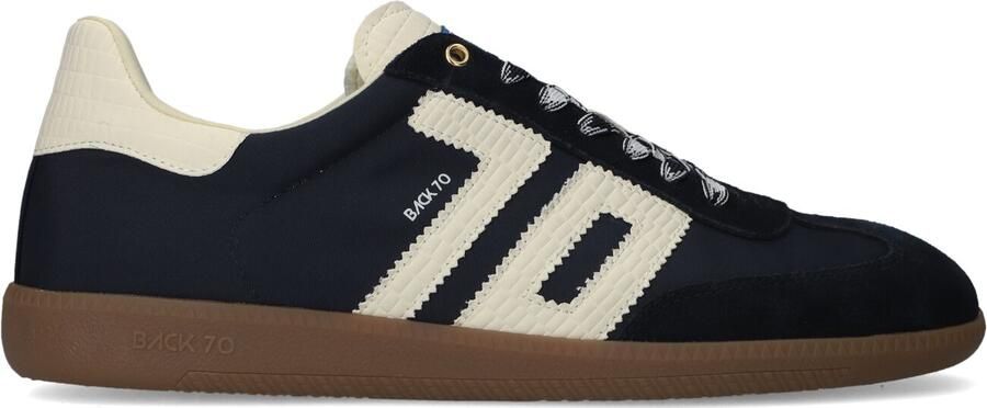 BACK70 Lage Sneakers Heren Ghost Textiel Blauw - Foto 4