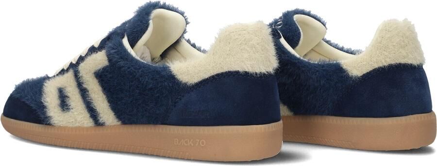BACK70 Lage Sneakers Dames Mohair Ponyhair Blauw - Foto 5