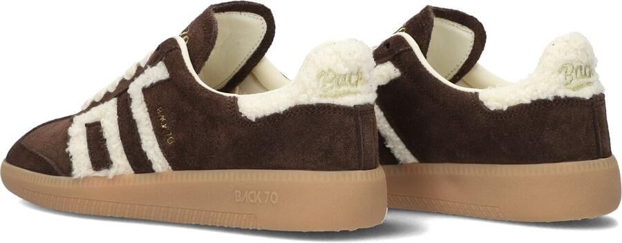 Back70 Cloud Fur Sneakers Meisjes Leren Sneaker Bruin - Foto 5