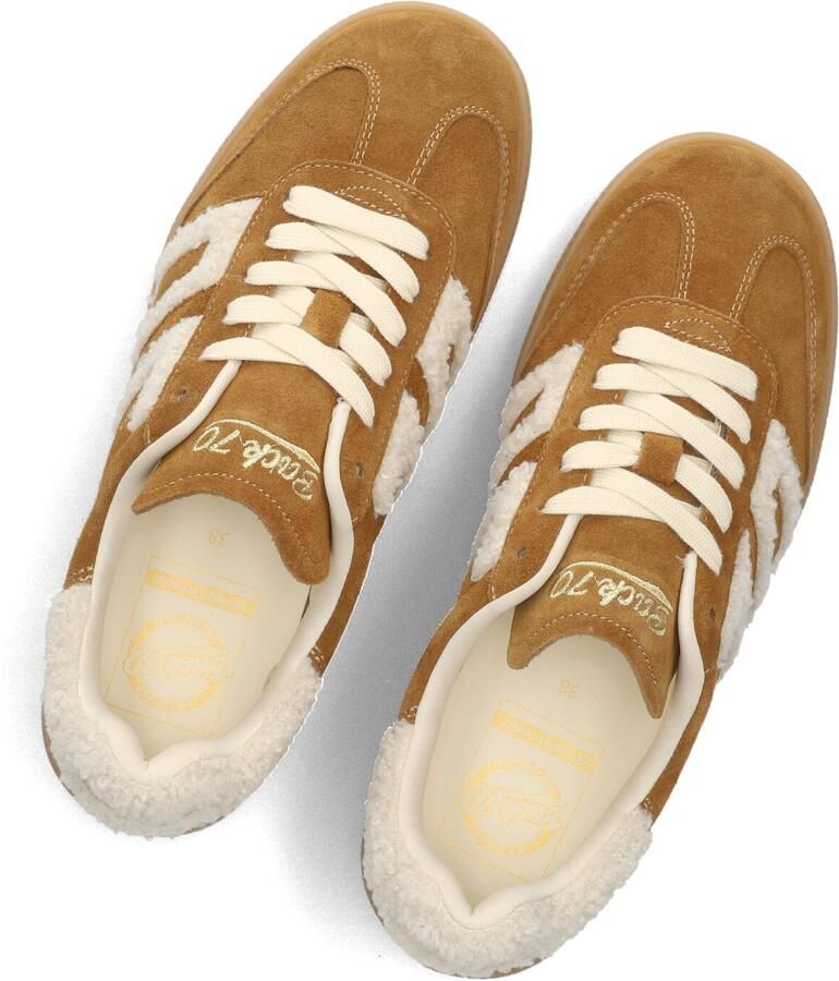 BACK70 Lage Sneakers Dames Cloud Textiel Camel - Foto 2