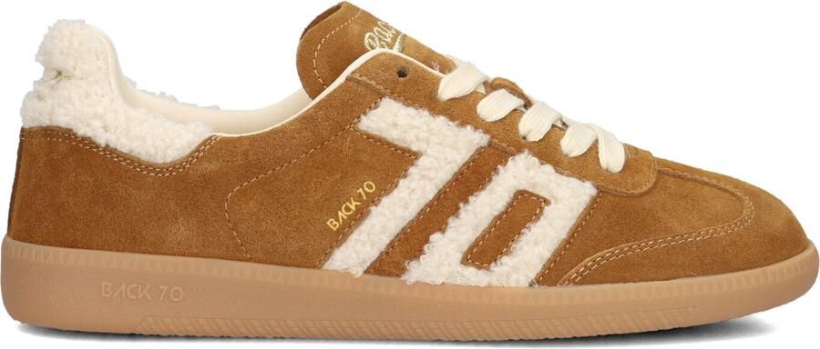 BACK70 Lage Sneakers Dames Cloud Textiel Camel - Foto 4