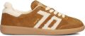 BACK70 Lage Sneakers Dames Cloud Textiel Camel - Camel
