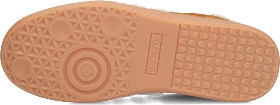 BACK70 Lage Sneakers Dames Cloud Textiel Camel - Foto 5