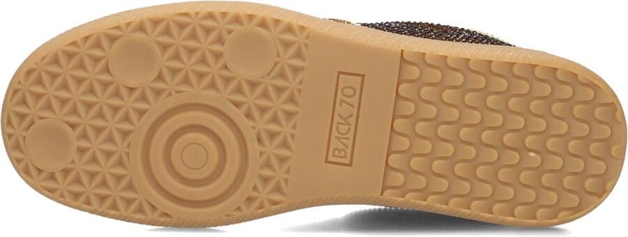 BACK70 Lage Sneakers Dames Cloud Textiel Bruin - Foto 4