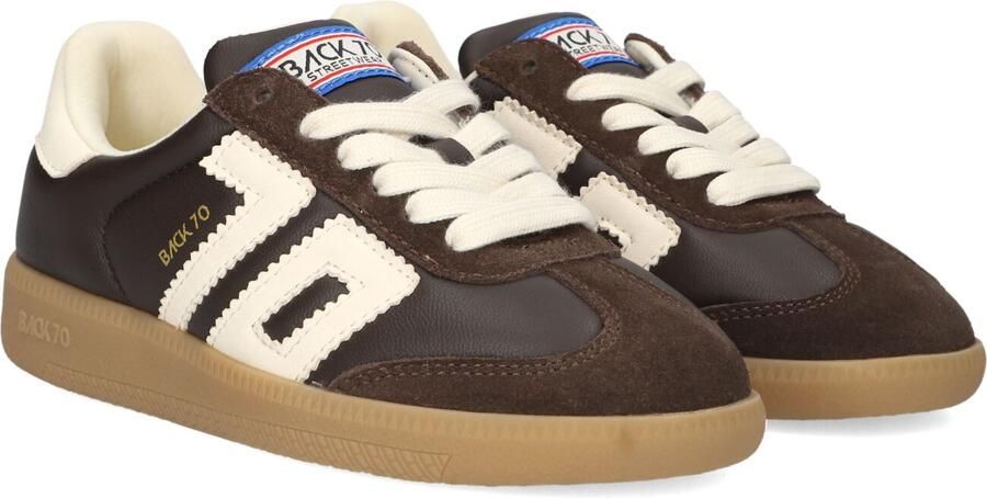 Back70 Cloud N Sneakers Kids Leren Sneaker Bruin
