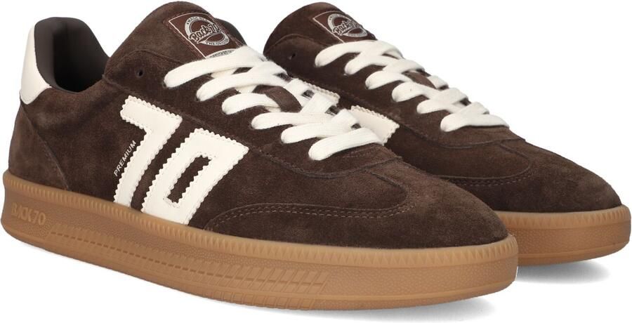 BACK70 Lage Sneakers Heren Double Suède Bruin - Foto 1