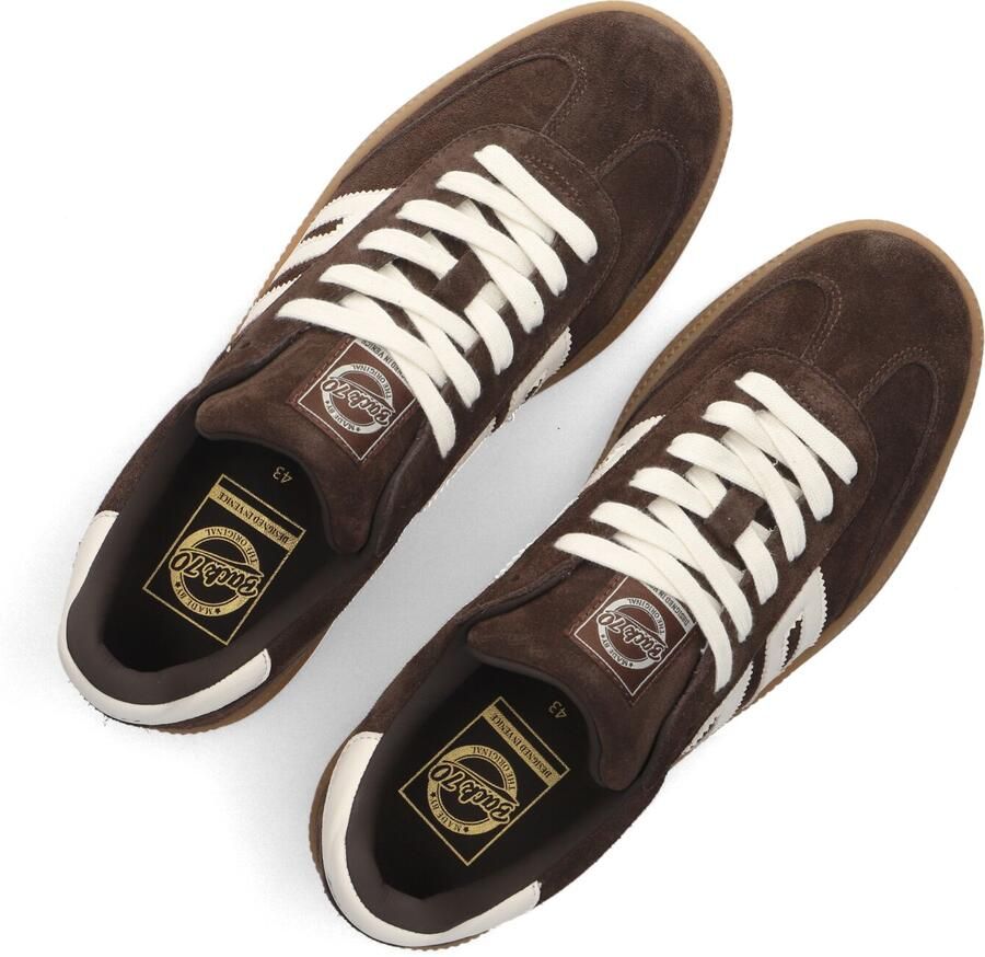 BACK70 Lage Sneakers Heren Double Suède Bruin - Foto 2