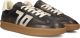 BACK70 Lage Sneakers Heren Double Leer Bruin - Bruin