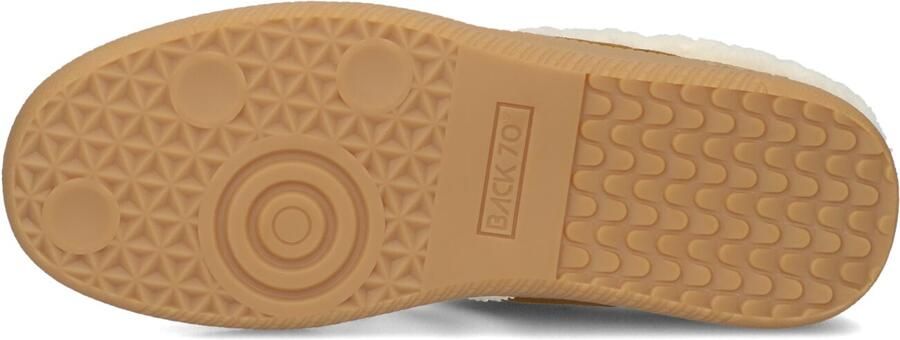 BACK70 Lage Sneakers Dames Easter Suède Camel - Foto 4