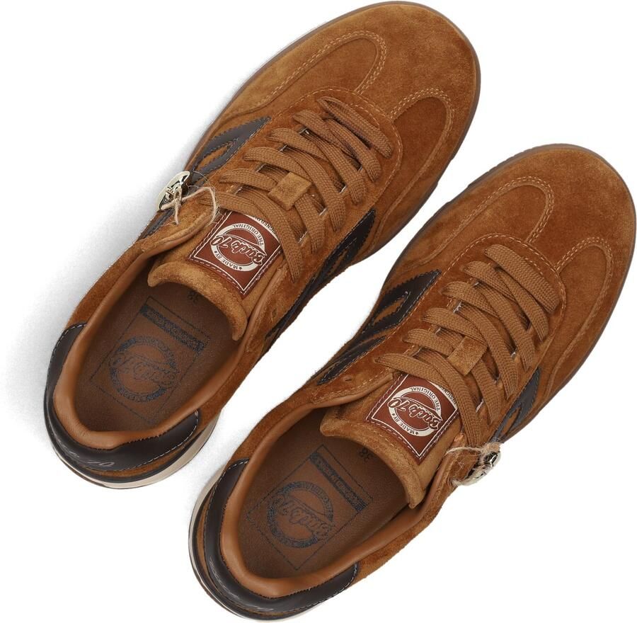 BACK70 Lage Sneakers Dames Fireball Suède Bruin - Foto 2