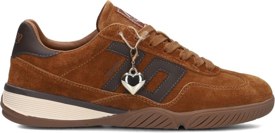 BACK70 Lage Sneakers Dames Fireball Suède Bruin - Foto 3