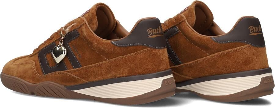 BACK70 Lage Sneakers Dames Fireball Suède Bruin - Foto 4