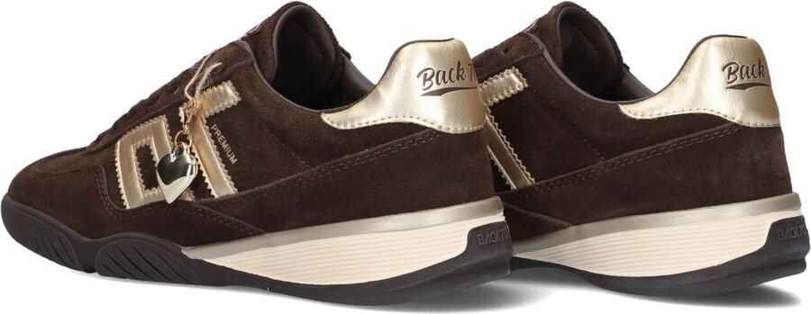 BACK70 Lage Sneakers Dames Fireball Suède Bruin - Foto 3