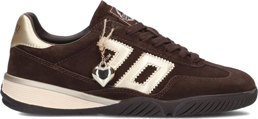 BACK70 Lage Sneakers Dames Fireball Suède Bruin - Foto 2