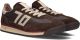 BACK70 Lage Sneakers Heren Jogger Suède Bruin - Bruin