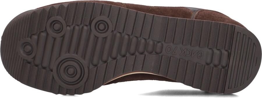 BACK70 Lage Sneakers Heren Jogger Suède Bruin - Foto 4