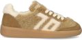 Back70 Mohair Sneakers Meisjes Bruin - Bruin