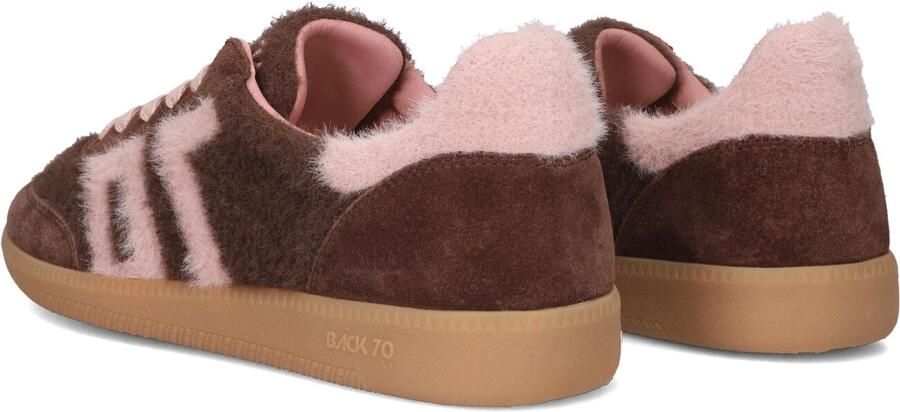 BACK70 Lage Sneakers Dames Mohair Suède Bruin - Foto 3