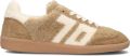 BACK70 Lage Sneakers Dames Mohair Ponyhair Bruin - Bruin