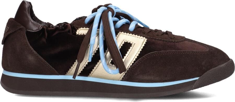 BACK70 Lage Sneakers Dames Rocket Suède Bruin