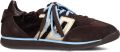 BACK70 Lage Sneakers Dames Rocket Suède Bruin - Donkerbruin