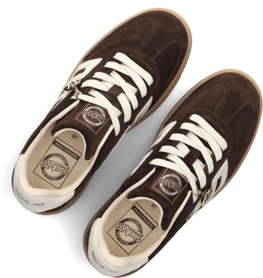 BACK70 Lage Sneakers Dames Xxl Suède Bruin - Foto 2