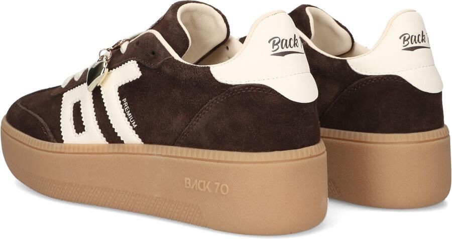 BACK70 Lage Sneakers Dames Xxl Suède Bruin - Foto 3