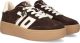 BACK70 Lage Sneakers Dames Xxl Suède Bruin - Bruin